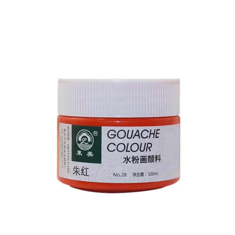 Lemmy Gouache Τρίτης Γενιάς, 100 ml, για παιδιά και μαθητές, 24 χρώματα γκραφίτι, χειροποίητα χρώματα