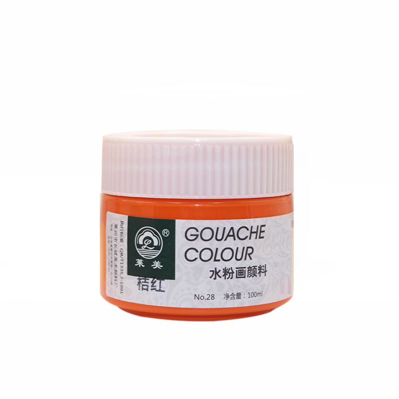Lemmy Gouache Τρίτης Γενιάς, 100 ml, για παιδιά και μαθητές, 24 χρώματα γκραφίτι, χειροποίητα χρώματα