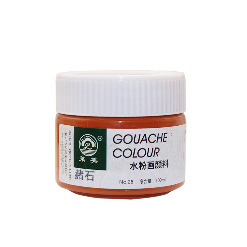 Lemmy Gouache Τρίτης Γενιάς, 100 ml, για παιδιά και μαθητές, 24 χρώματα γκραφίτι, χειροποίητα χρώματα
