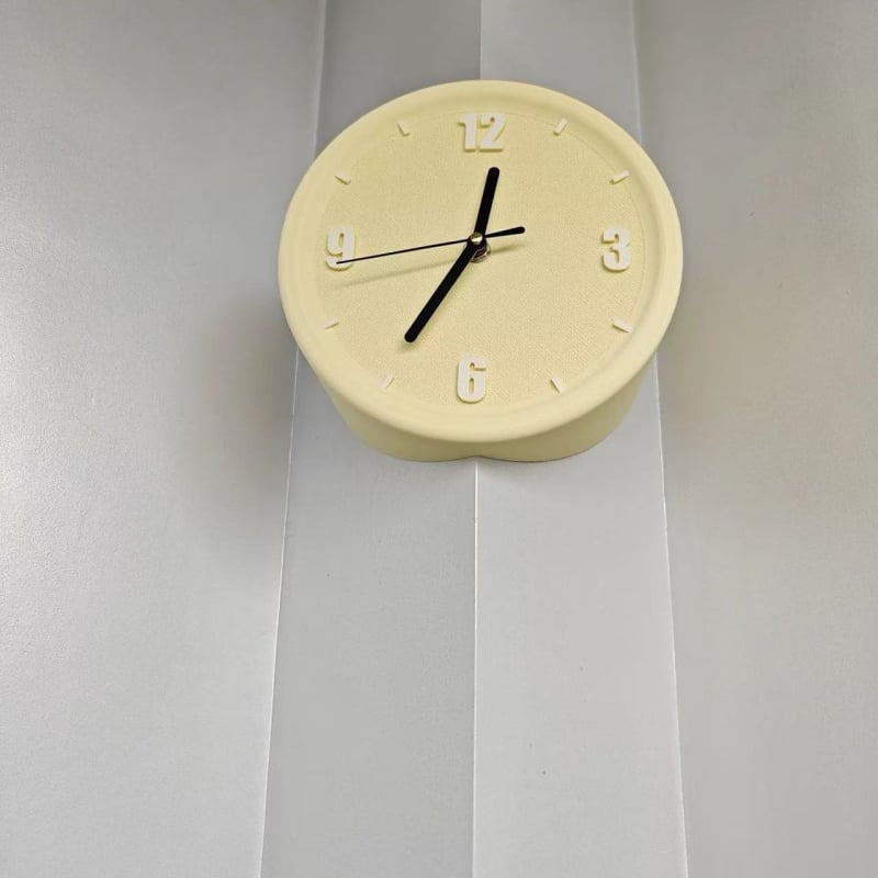 Rohové hodiny bez vŕtania do obývacej izby, minimalistické tiché nástenné hodiny s technicky inšpirovaným umeleckým dizajnom na zakrytie otvorov