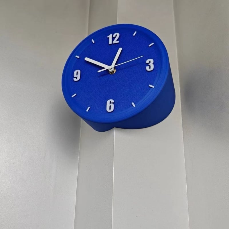 Rohové hodiny bez vŕtania do obývacej izby, minimalistické tiché nástenné hodiny s technicky inšpirovaným umeleckým dizajnom na zakrytie otvorov