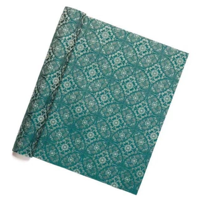 Podložka na čaj s motívom Tang Grass, vintage čínskeho štýlu, obojstranná, zen absorpčný