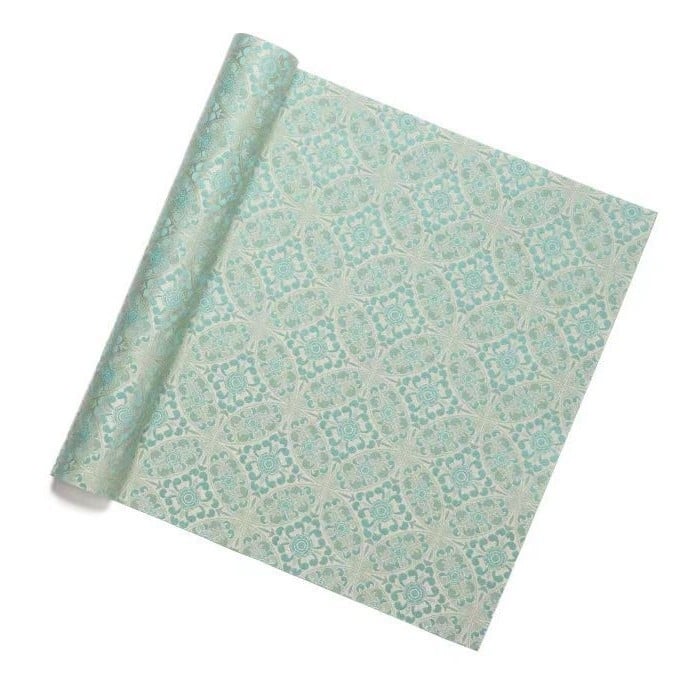 Podložka na čaj s motívom Tang Grass, vintage čínskeho štýlu, obojstranná, zen absorpčný