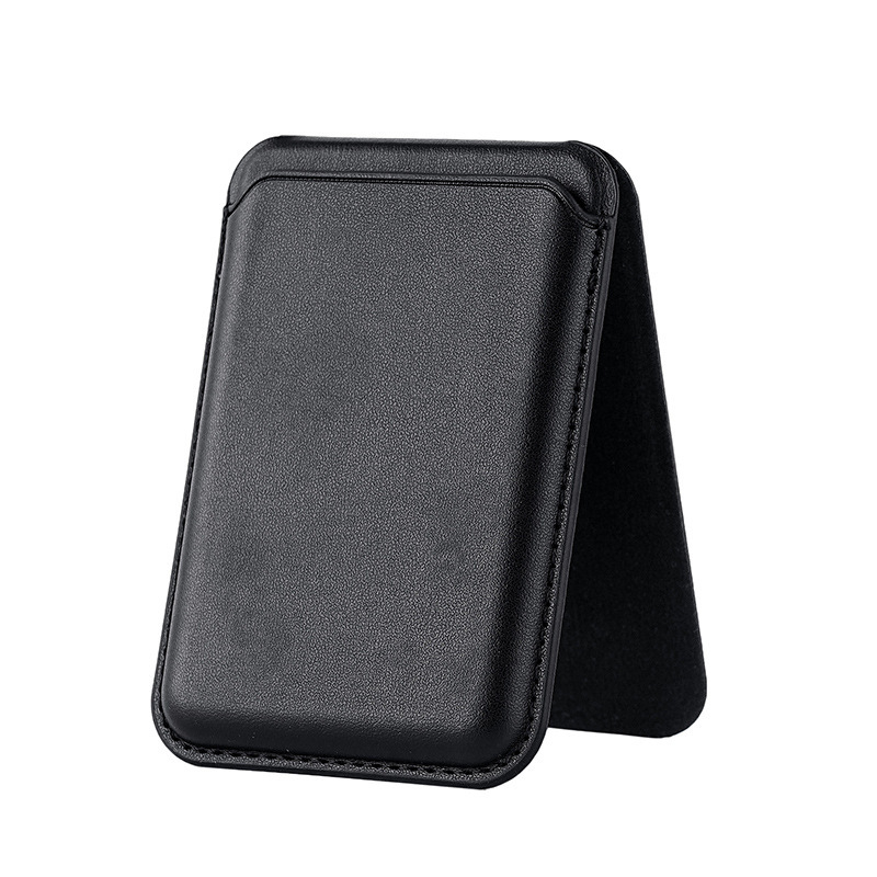 Husă din piele PU pentru iPhone 16 Pro Max cu suport magnetic MagSafe și buzunar pentru carduri