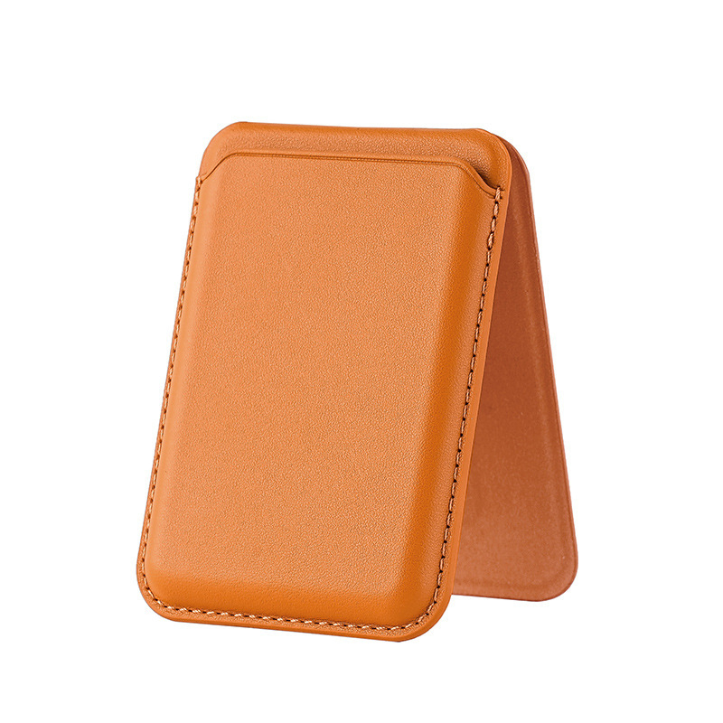 Husă din piele PU pentru iPhone 16 Pro Max cu suport magnetic MagSafe și buzunar pentru carduri