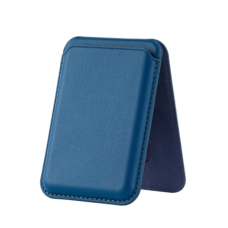 Husă din piele PU pentru iPhone 16 Pro Max cu suport magnetic MagSafe și buzunar pentru carduri