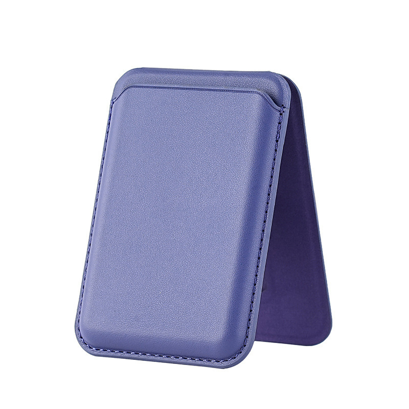 Husă din piele PU pentru iPhone 16 Pro Max cu suport magnetic MagSafe și buzunar pentru carduri