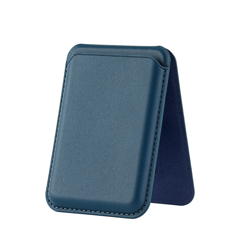 Husă din piele PU pentru iPhone 16 Pro Max cu suport magnetic MagSafe și buzunar pentru carduri