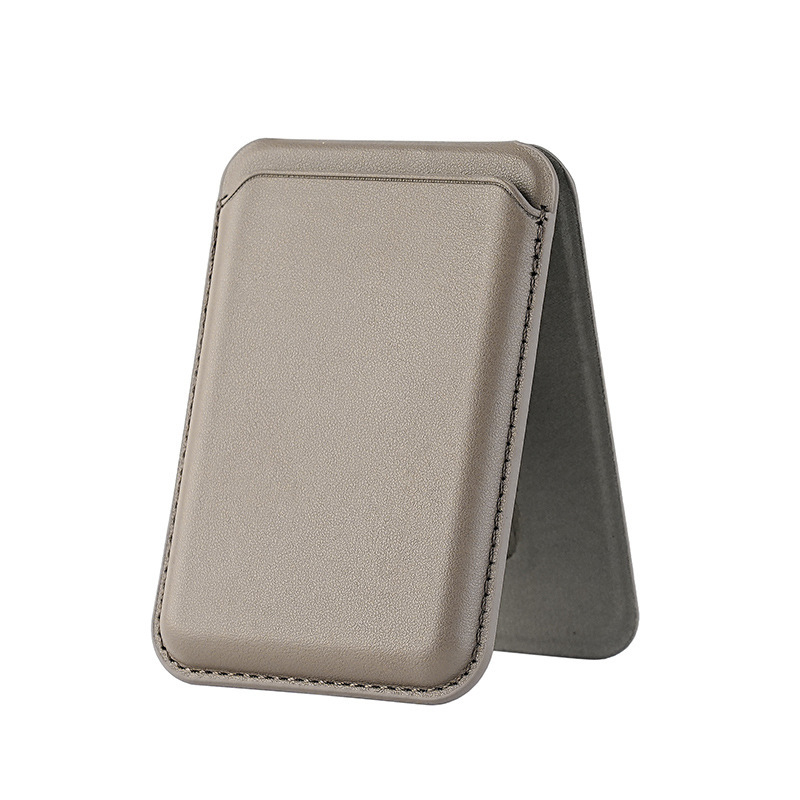Husă din piele PU pentru iPhone 16 Pro Max cu suport magnetic MagSafe și buzunar pentru carduri