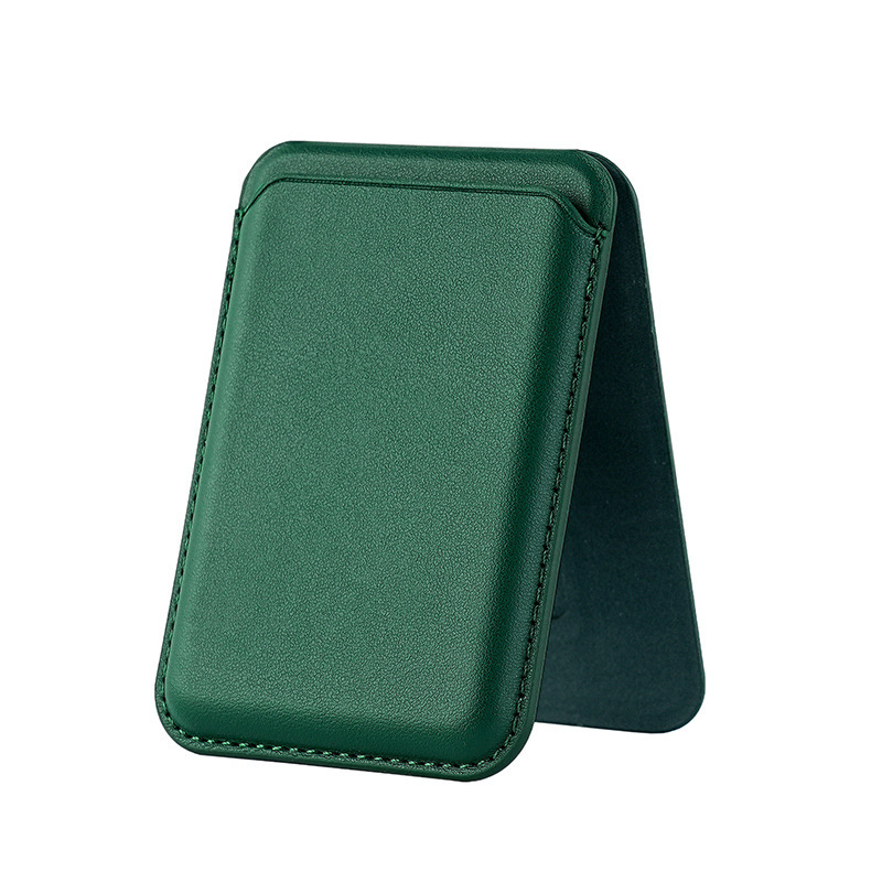 Husă din piele PU pentru iPhone 16 Pro Max cu suport magnetic MagSafe și buzunar pentru carduri