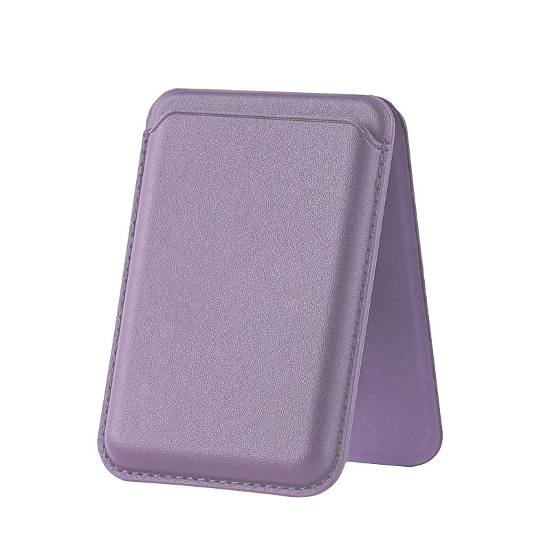 Husă din piele PU pentru iPhone 16 Pro Max cu suport magnetic MagSafe și buzunar pentru carduri