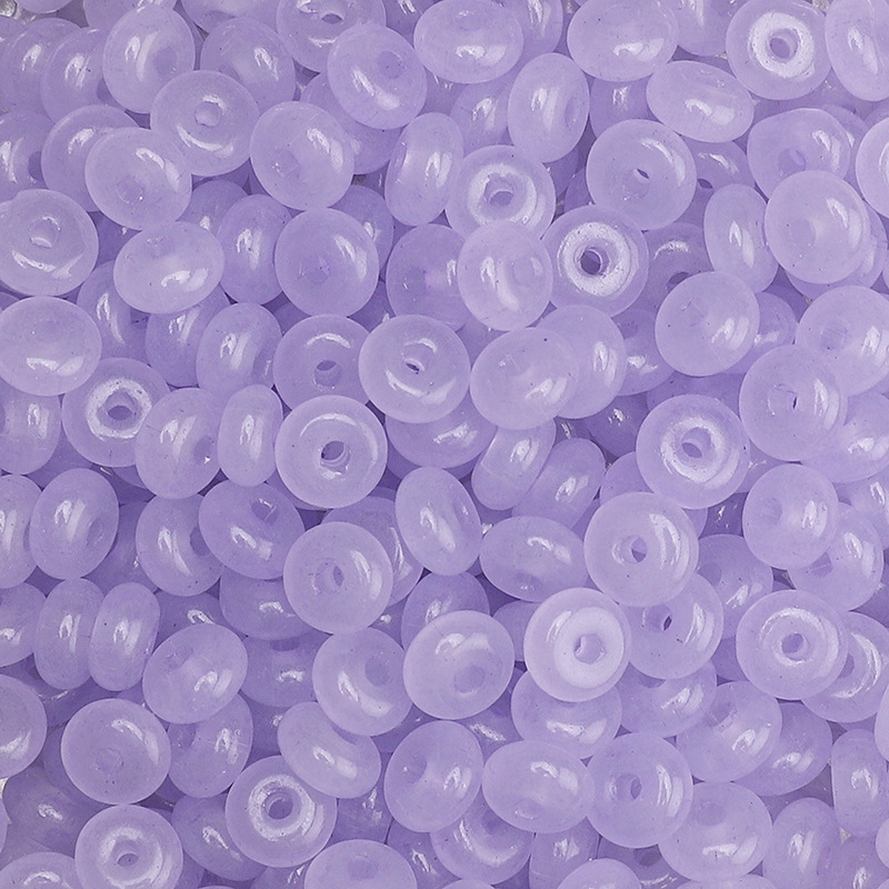 3x6 mm makaron-stil imitacije jade kuglica, plosne perle za abakus, DIY ogrlica i narukvica, dodaci dijelovi za nakit