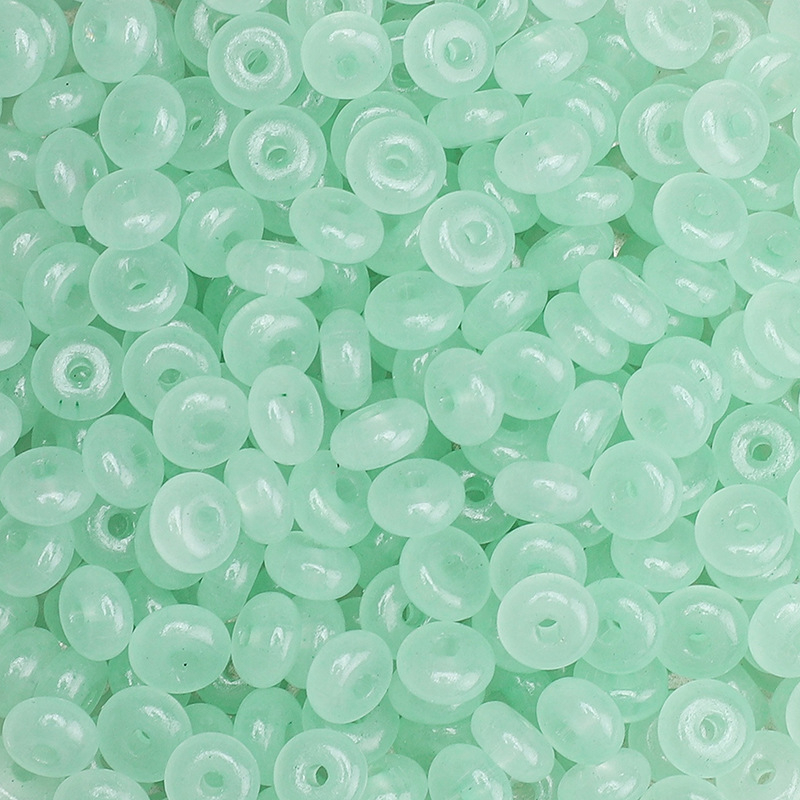 3x6 mm makaron-stil imitacije jade kuglica, plosne perle za abakus, DIY ogrlica i narukvica, dodaci dijelovi za nakit