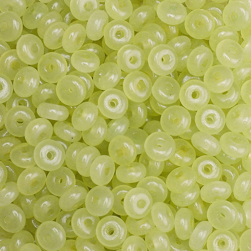 3x6 mm makaron-stil imitacije jade kuglica, plosne perle za abakus, DIY ogrlica i narukvica, dodaci dijelovi za nakit