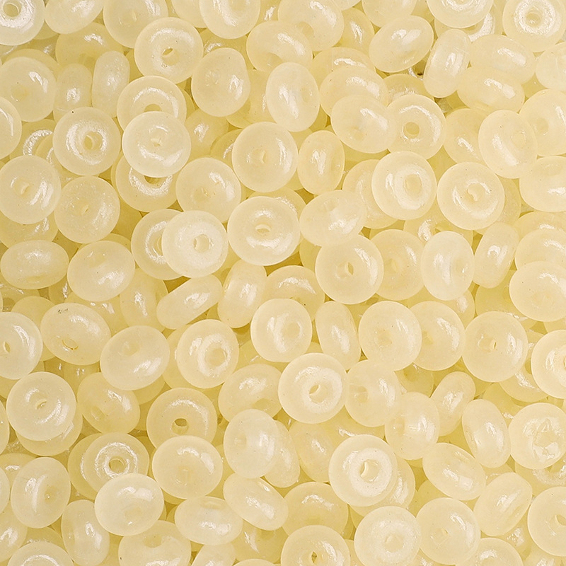 3x6 mm makaron-stil imitacije jade kuglica, plosne perle za abakus, DIY ogrlica i narukvica, dodaci dijelovi za nakit