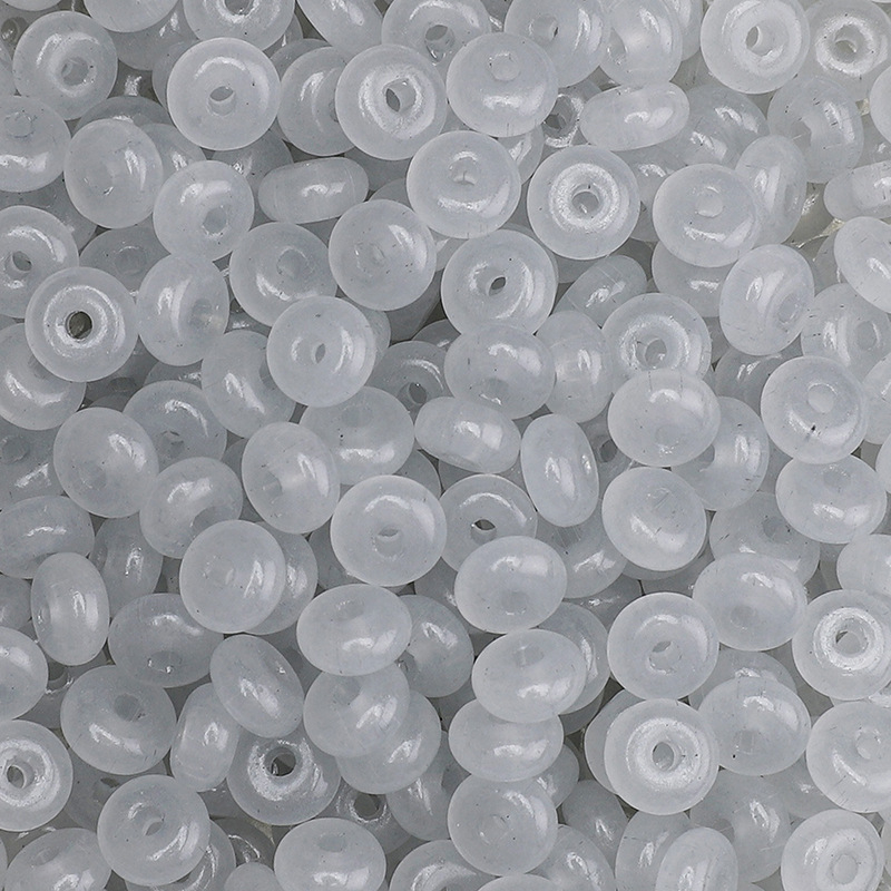 3x6 mm makaron-stil imitacije jade kuglica, plosne perle za abakus, DIY ogrlica i narukvica, dodaci dijelovi za nakit