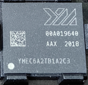YMEC7B0TE1A2C3 YMEC7C0TG1A2C3 eMMC memorijski IC - nov