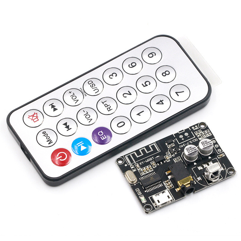 Bingxiong Bluetooth 5.0 dekoderska pločica, stereo Bluetooth audio modul, široki naponski raspon, podesiva glasnoća, pojačalo zvučnika XY-WRBT