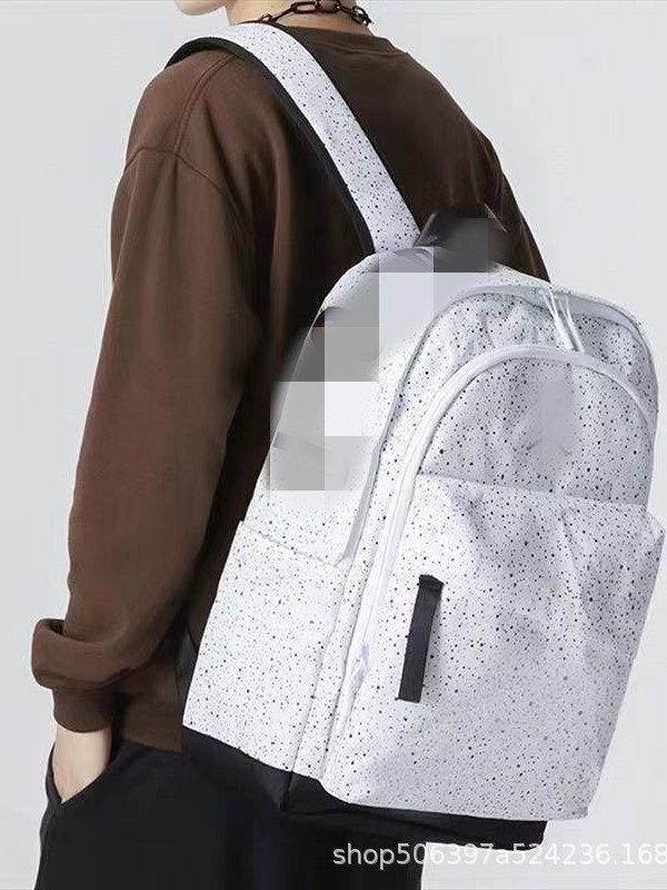 Nagykapacitású sporttáska 3D repülő mintával, campushoz/iskolához, diákoknak, laptoptáska, páros hátizsák