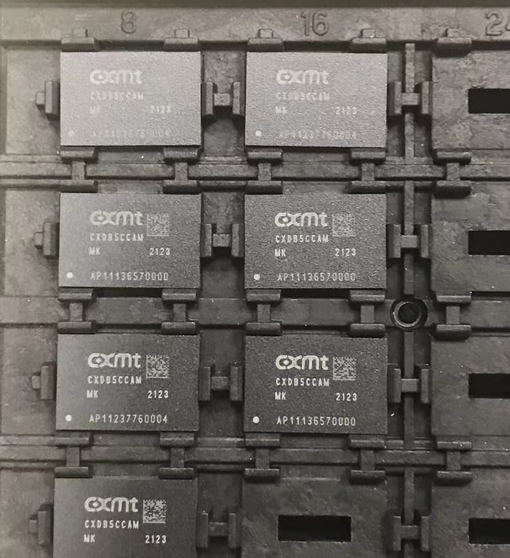 CXDB5CCAM-MK memorijski IC u BGA paketu, QPI/SPI sučelja, CXMT Chongxin