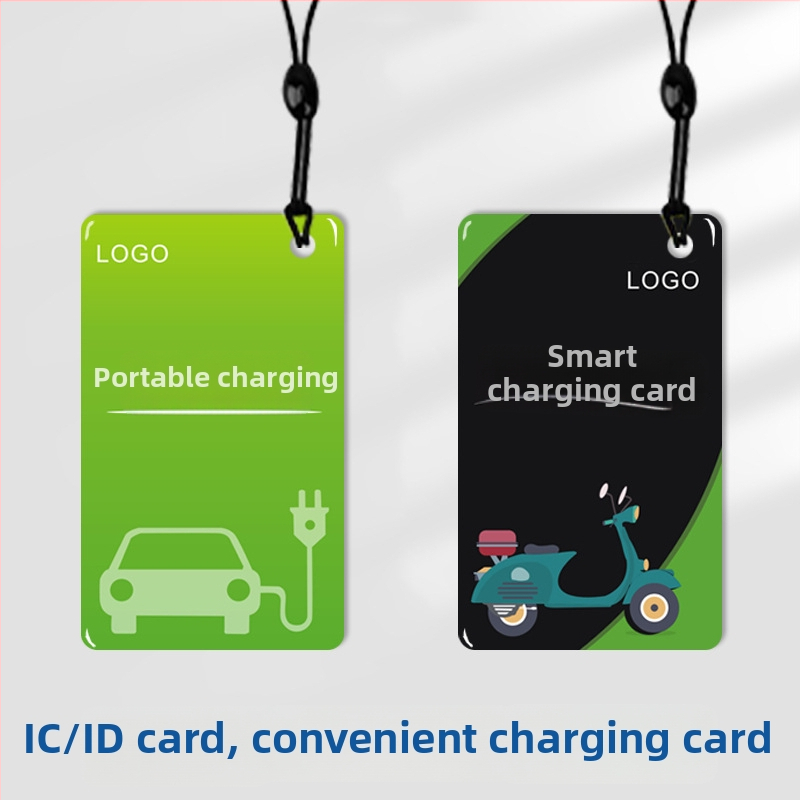 IC karta pre nabíjaciu stanicu elektromobilov s čipmi F08 a M1, epoxidová karta, NFC čip