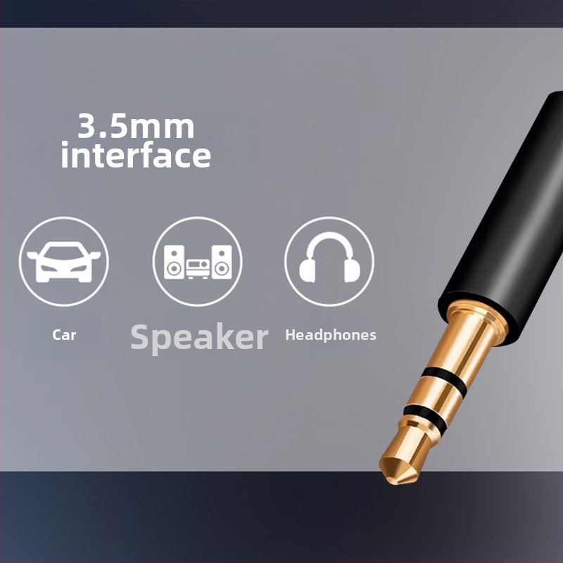 Kábel Type-C na 3,5 mm AUX pre Huawei, Oppo a Vivo telefóny, slúchadlá, auto