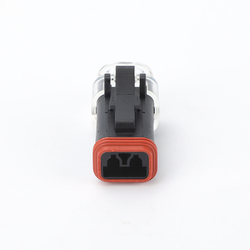HT06-2S-LED automobilový vodotesný konektor, 2-pólový, samčie a samičie