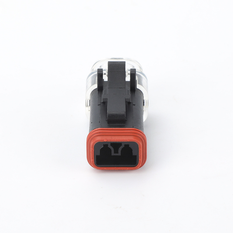 HT06-2S-LED automobilový vodotesný konektor, 2-pólový, samčie a samičie