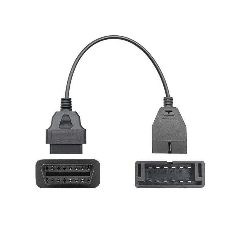 OBD2 adaptér kábel GM12-pin na 16-pin – univerzálny auto diagnostický kábel