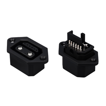 Dongxun 2+4-pín EV nabíjací konektor, samec a samica Dx-Dy-R840 AGM vodotesný