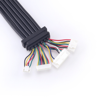 Vodotesná kabeláž pre elektrické vozidlo M8-6P s riadiacim modulom a konektormi, prispôsobiteľný počet vodičov