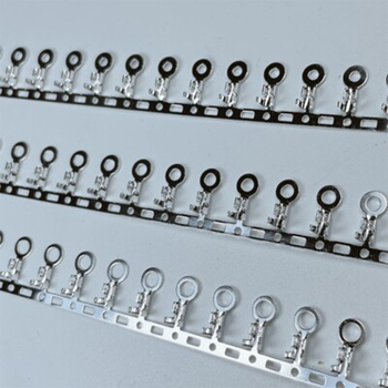 Zemniaci kruhový terminál, krimpovací typ, O-typu / R-typu, priemer 2,6–5,2 mm