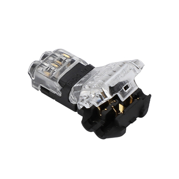 T2 LED vodičový konektor, 2 vstupy/2 výstupy, T-typu rýchly terminál