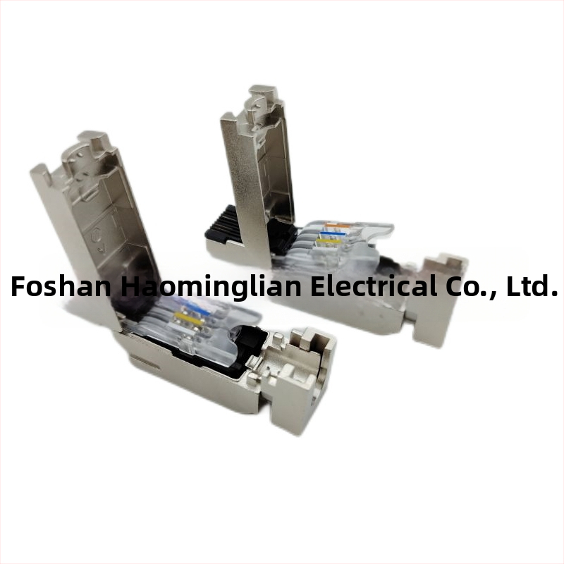 RJ45 Ethernet konektor kompatibilný so Siemens Crystal Head, 4 jadier, 1BB10 zástrčka