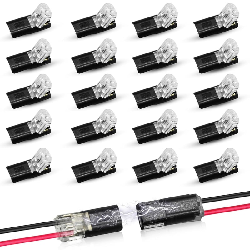 CNHH LED plug-in konektory pre vodiče pre rýchle pripojenie (20/30/40/50 ks)