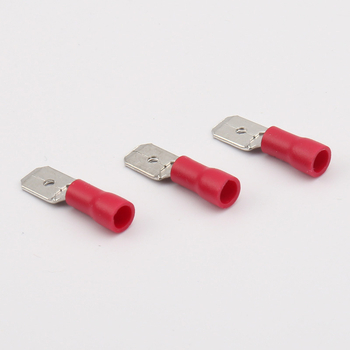 Tuonetong MDD1.25-250 predizolovaný krimp terminál 6.3 mm čepeľ