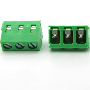 KF127 skrutkový terminálny blok s meďnými kontaktmi, DG127-5.0 mm konektor, zelená, FET1.5-04