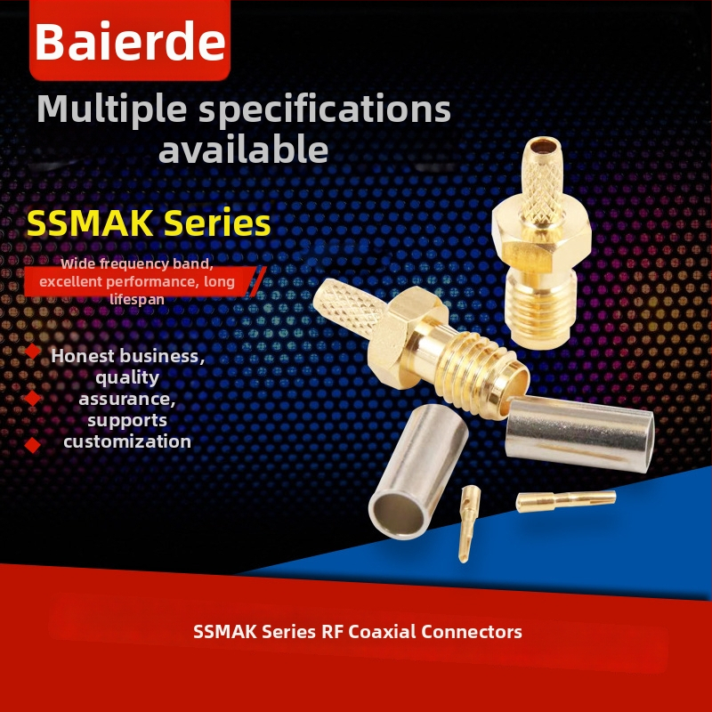 SSMA-K3 RF koaxiálny konektor a SSMA-K1.5 terminálny blok