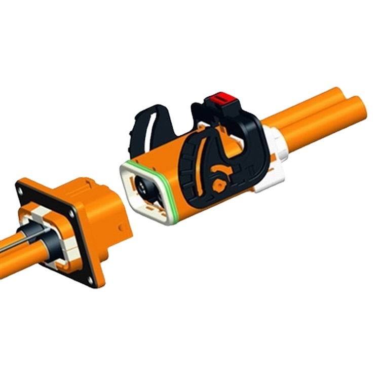 HV80083AHC16 Vysokonapäťový interlock Push-Pull samouzamykací konektor pre elektrické vozidlá