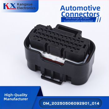 Vodotesný 33-pólový ECU konektor pre automobilový kabelážny zväzok