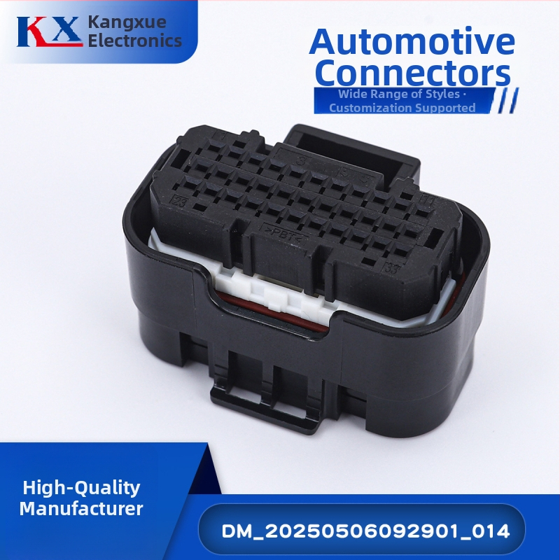 Vodotesný 33-pólový ECU konektor pre automobilový kabelážny zväzok