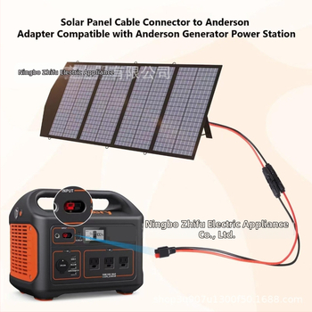 Anderson 45A na MC4 PV konektor pre mobilné uloženie energie a nabíjací kábel batérie