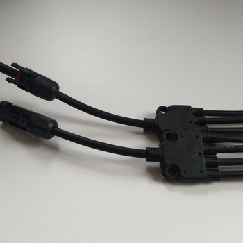 MC4 fotovoltaický konektor, 1-4, IP67 vodotesný