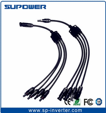 MC4 fotovoltaický konektor, 1-4, IP67 vodotesný