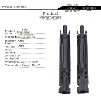 Baoman MC4 PV DC poistkový konektor 1000V 10A/20A/30A