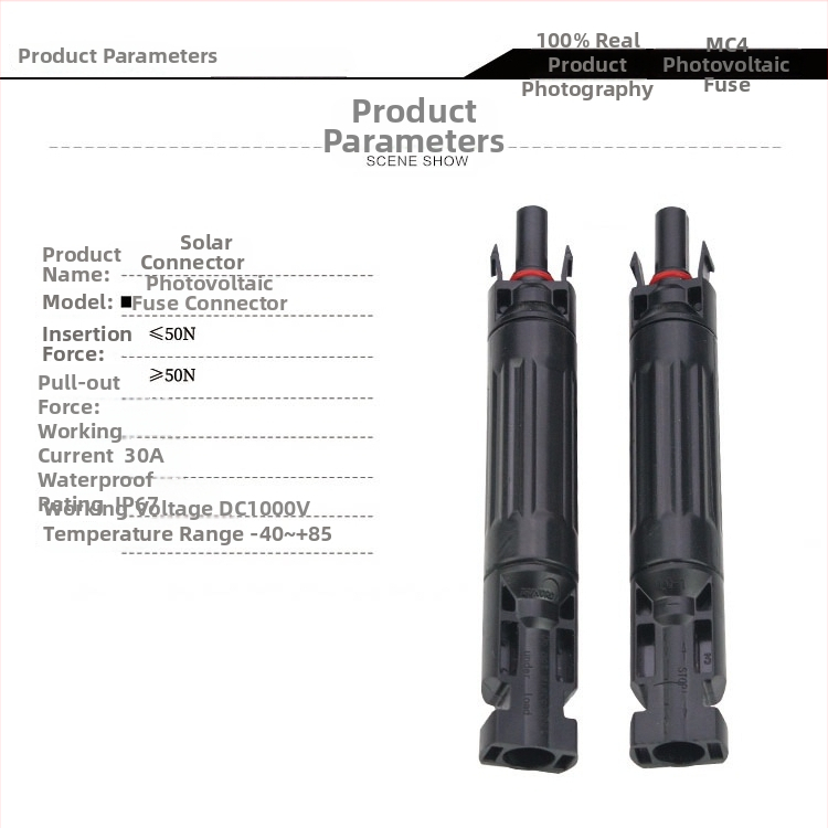 Baoman MC4 PV DC poistkový konektor 1000V 10A/20A/30A