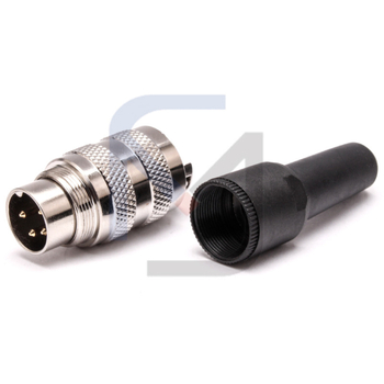 M16F-4K 4-pinový letecký konektor pre encoder, samec