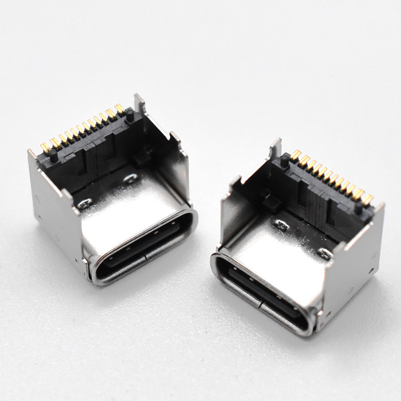 USB Type-C 16P samica konektora, zvýšená výška, 5.9/6.75/7.55 mm