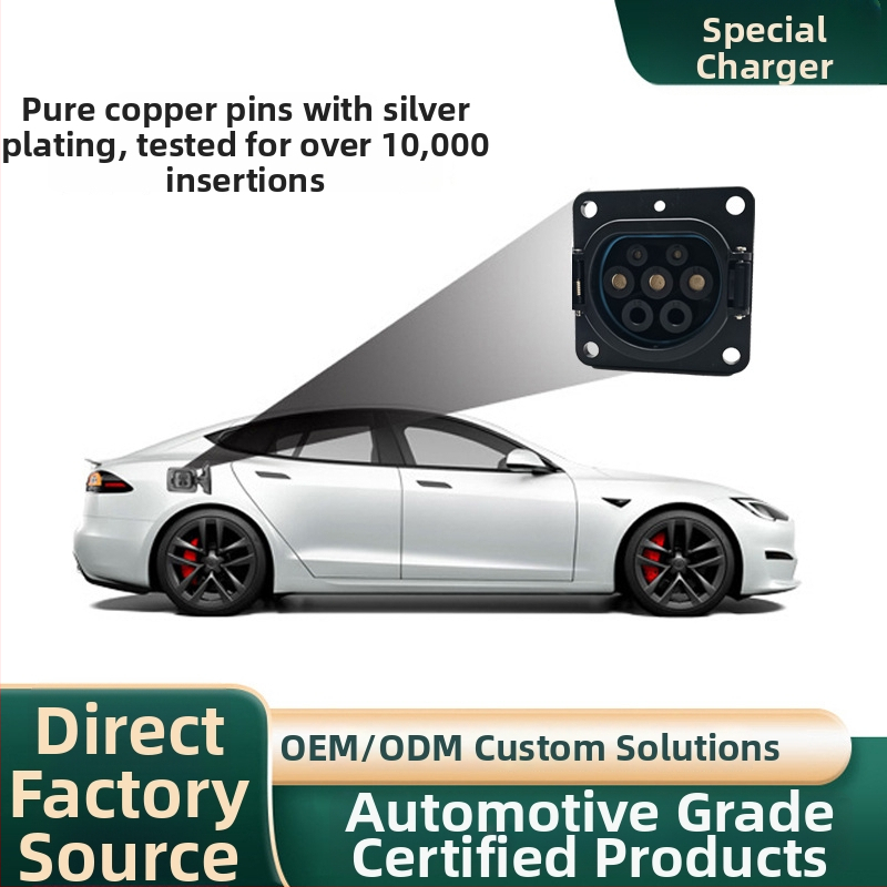 7-pinový AC nabíjací konektor pre EV, samica, národný štandard BYD Li Auto Leapmotor
