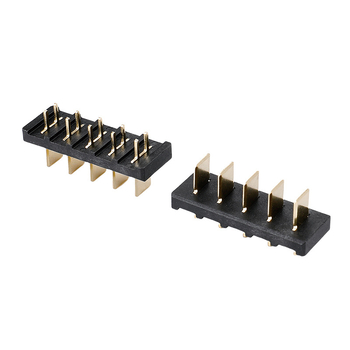 Blade Battery Plug, 2-5PIN, 5,0 mm rozostup, PCB konektor DIP doska, príslušenstvo pre inteligentné dverové zámky